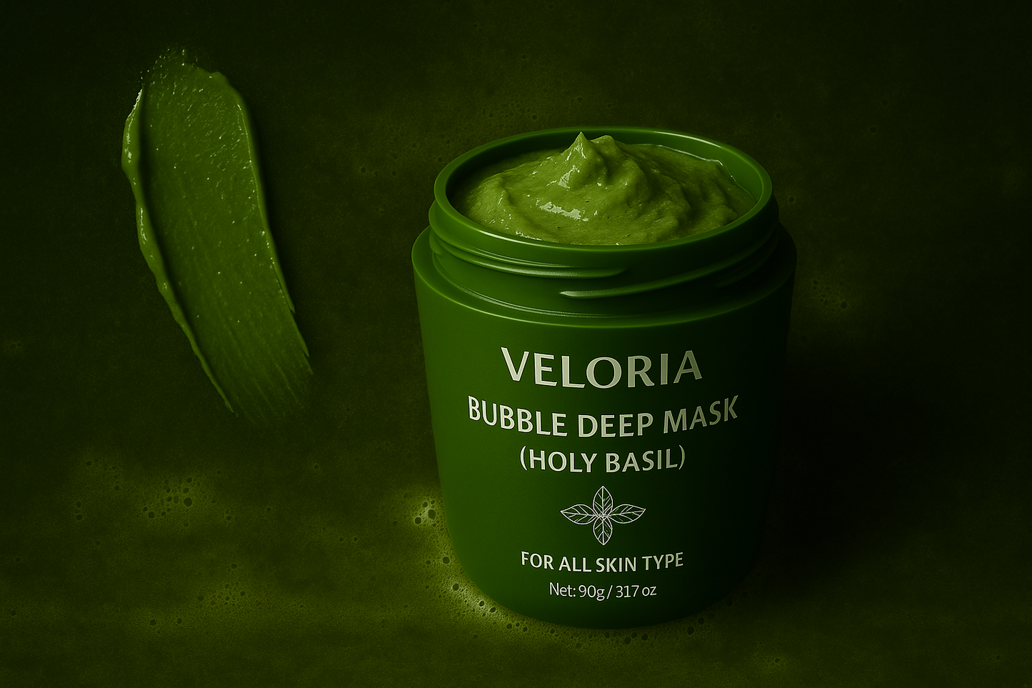 Holy-Basil Bubble Deep Maszk